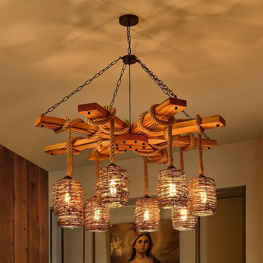 Vintage Farmhouse Chandelier