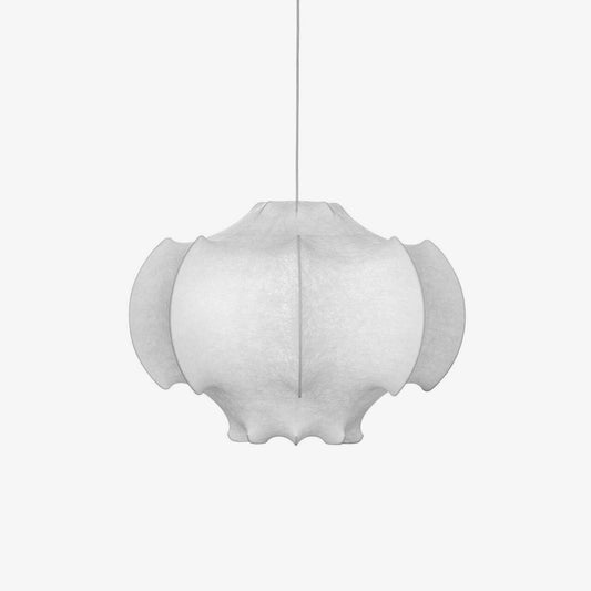 Veil Cocoon Pendant Lamp ∅ 26.8″ x H 19.3″ / Dia 68cm x H 49cm / White Pendant light