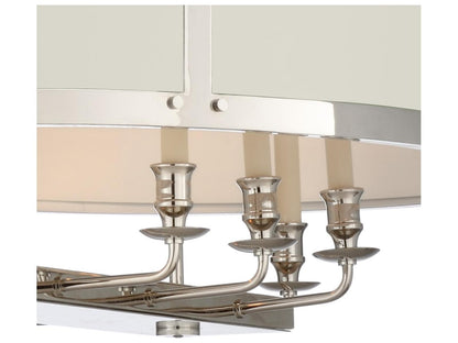 Wildwood High Street 8-Light Chandelier in Polished Nickel