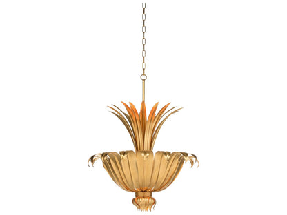 Wildwood Foglia D'Oro 5-Light Chandelier in Antique Gold Leaf
