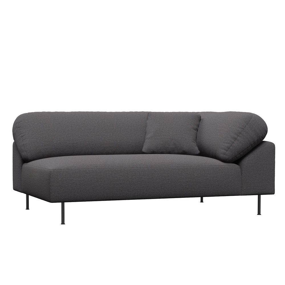 Collar Open End Sofa