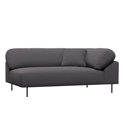 Collar Open End Sofa