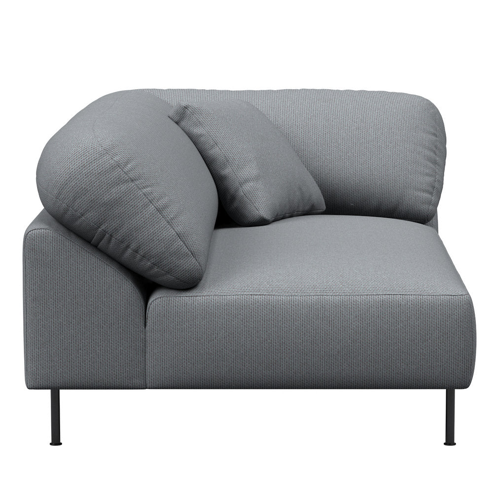 Collar Open End Sofa