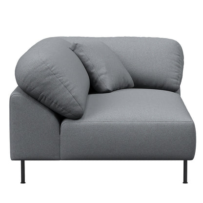Collar Open End Sofa