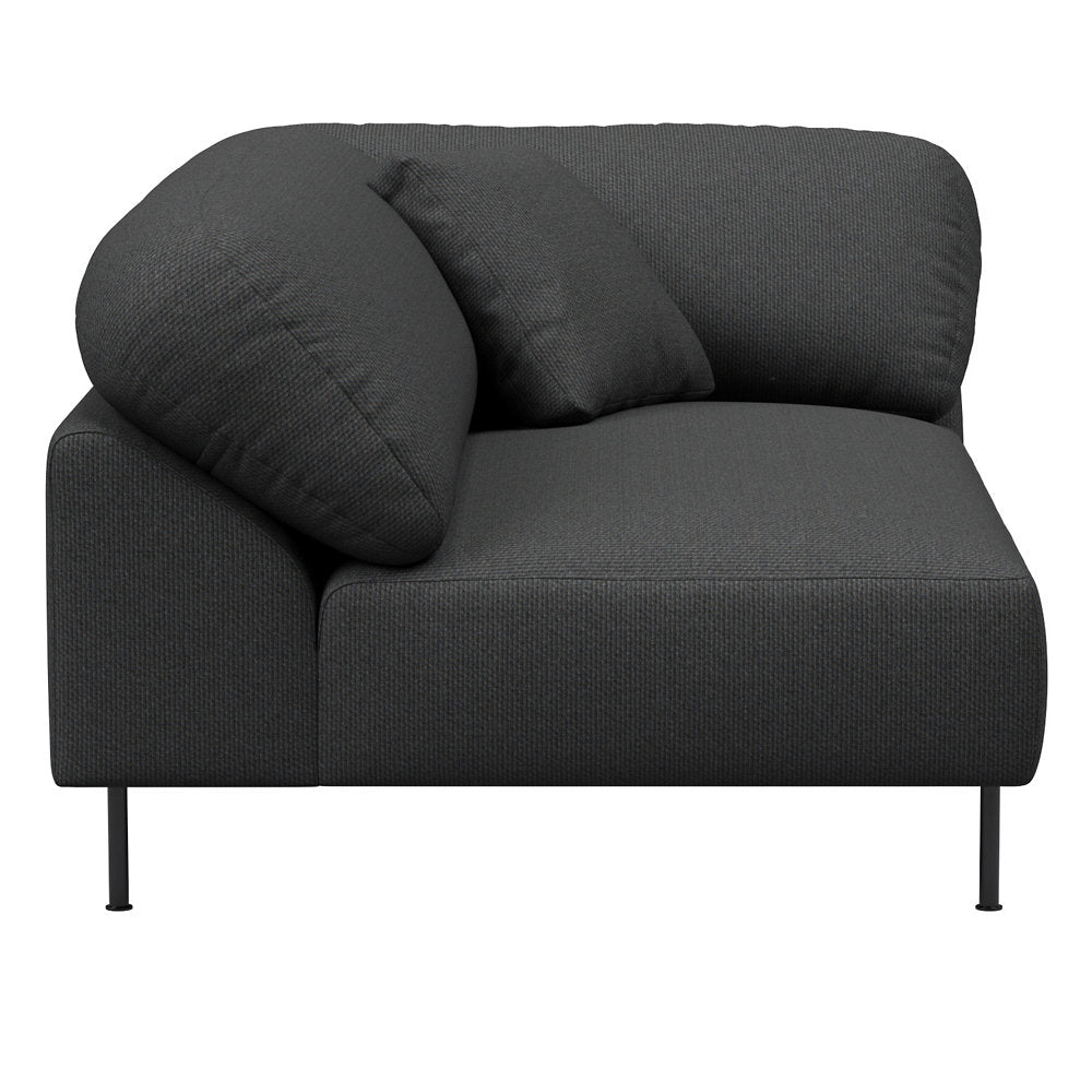 Collar Open End Sofa
