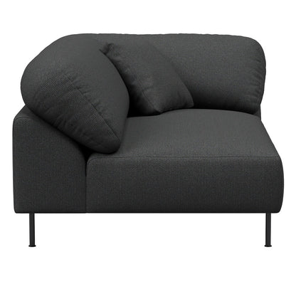 Collar Open End Sofa