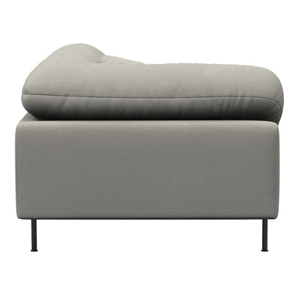 Collar Open End Sofa