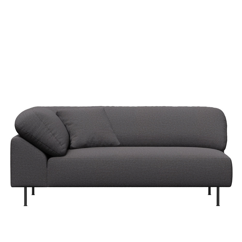 Collar Open End Sofa
