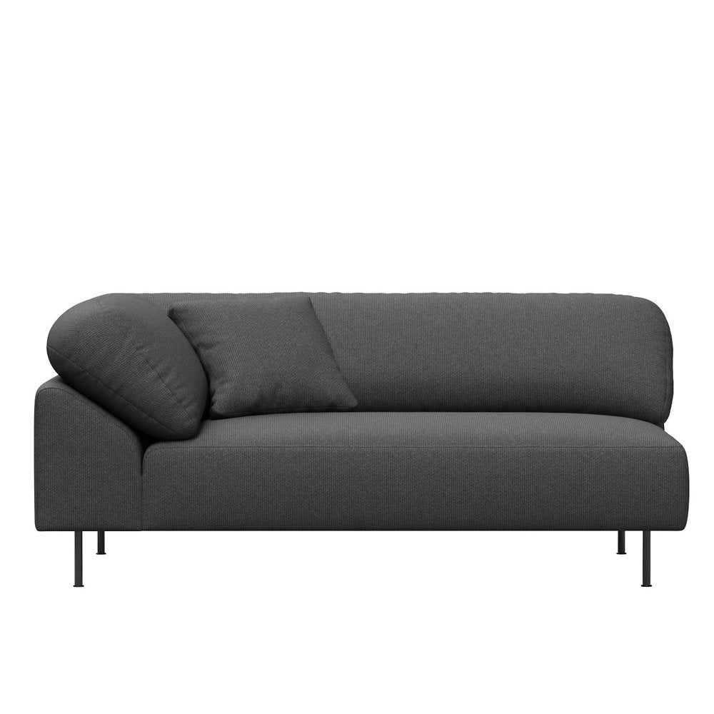 Collar Open End Sofa