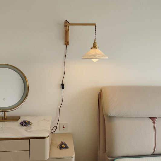 Walnut Telescopic Wall Lamp Wall lamp