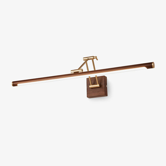 Walnut Color Linear Adjustable Wall Light Wall lamp