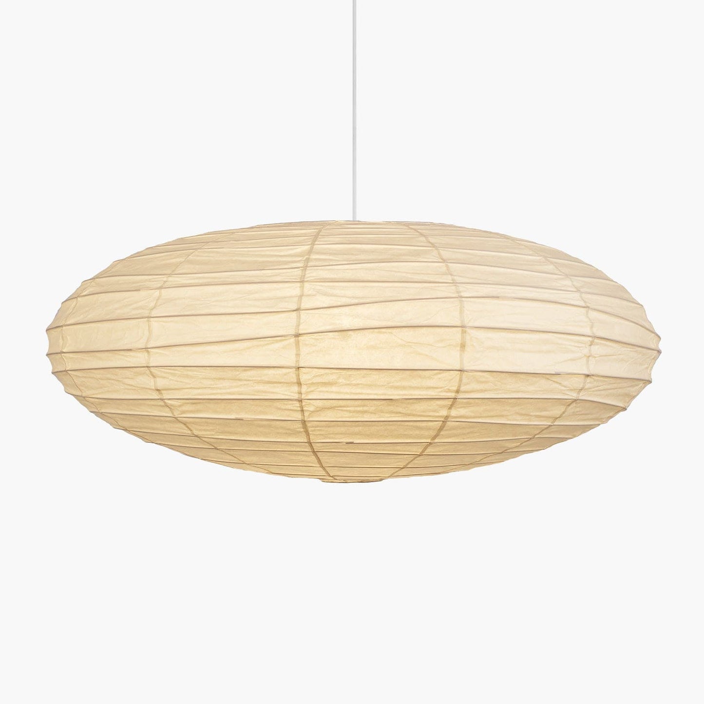 Washi Paper 70EN Pendant Lamp ∅ 37.4″ x H 17.7″ / White Pendant light