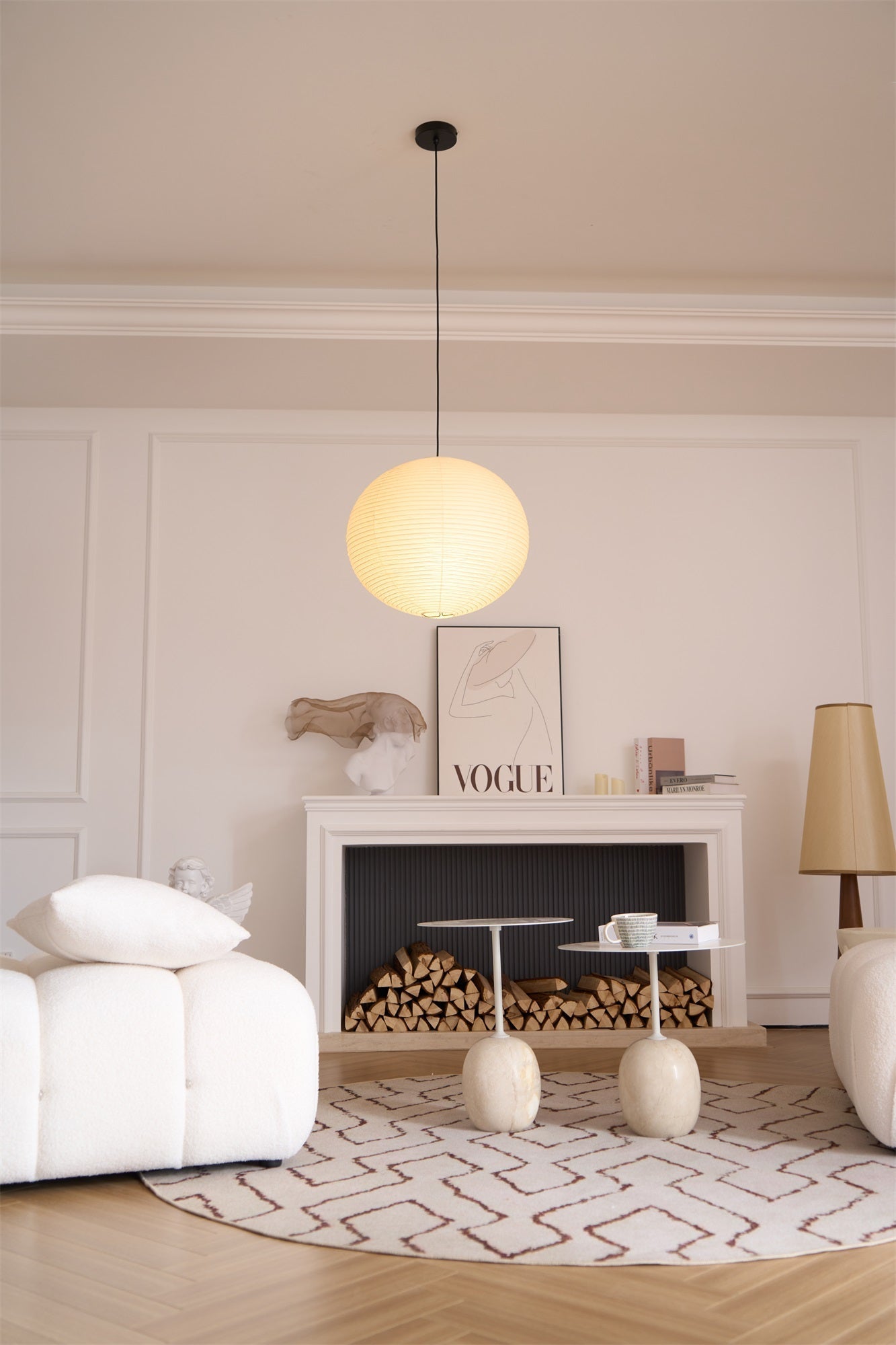 Washi Paper A Pendant Lamp 1001 Pendant light