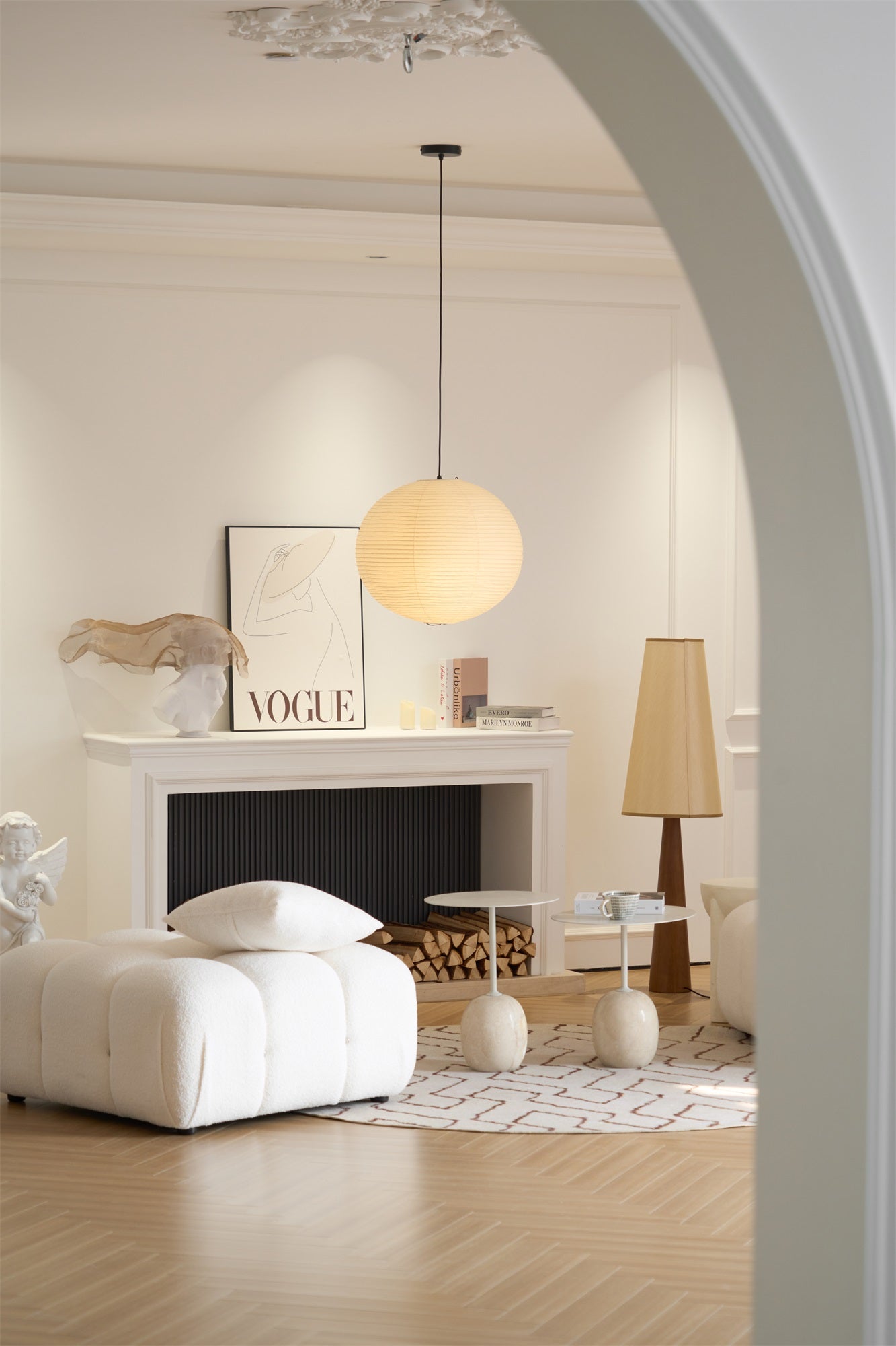 Washi Paper A Pendant Lamp 1001 Pendant light