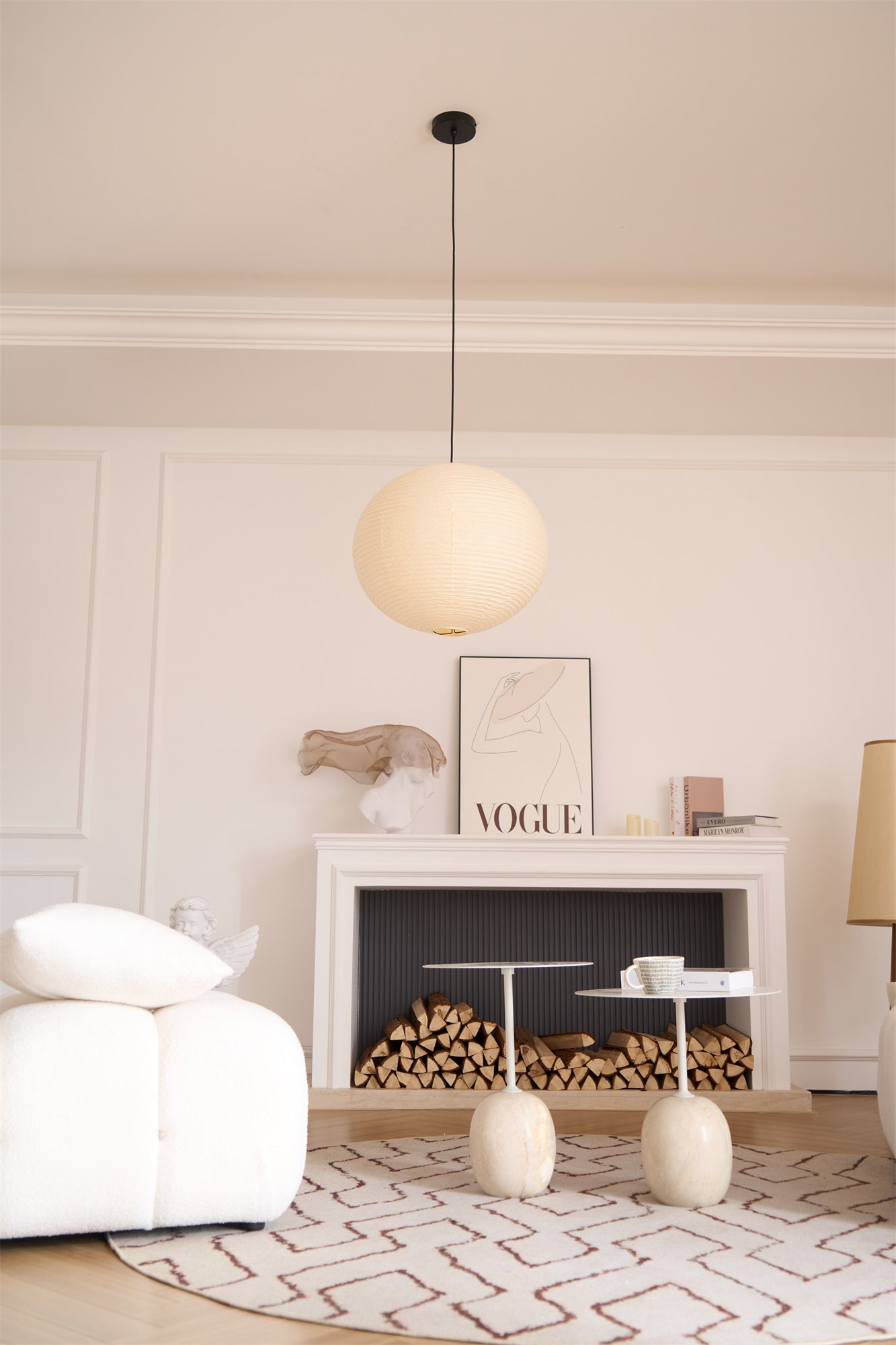 Washi Paper A Pendant Lamp 1001 Pendant light
