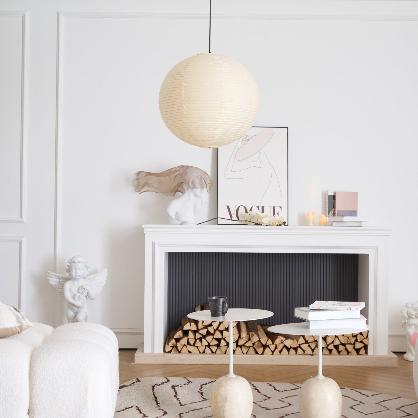 Washi Paper A Pendant Lamp 1001 Pendant light