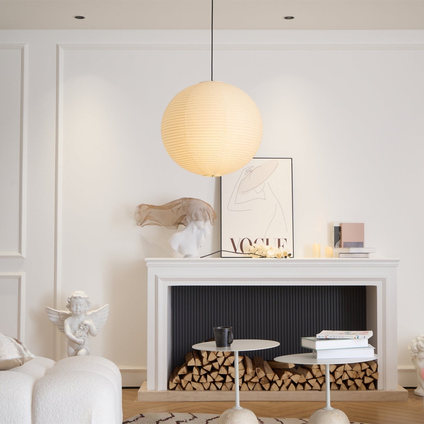Washi Paper A Pendant Lamp 1001 Pendant light
