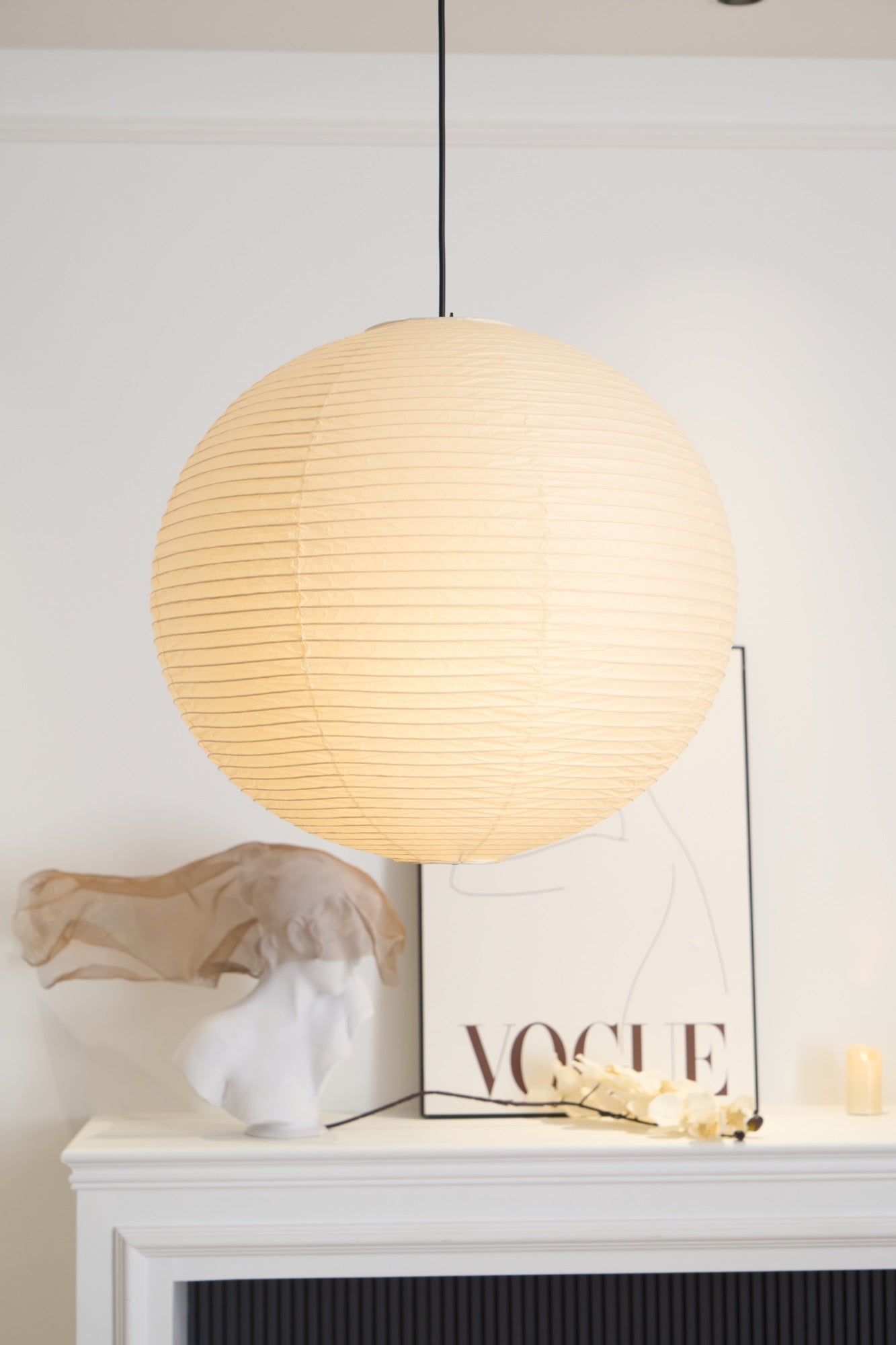 Washi Paper A Pendant Lamp 1001 Pendant light