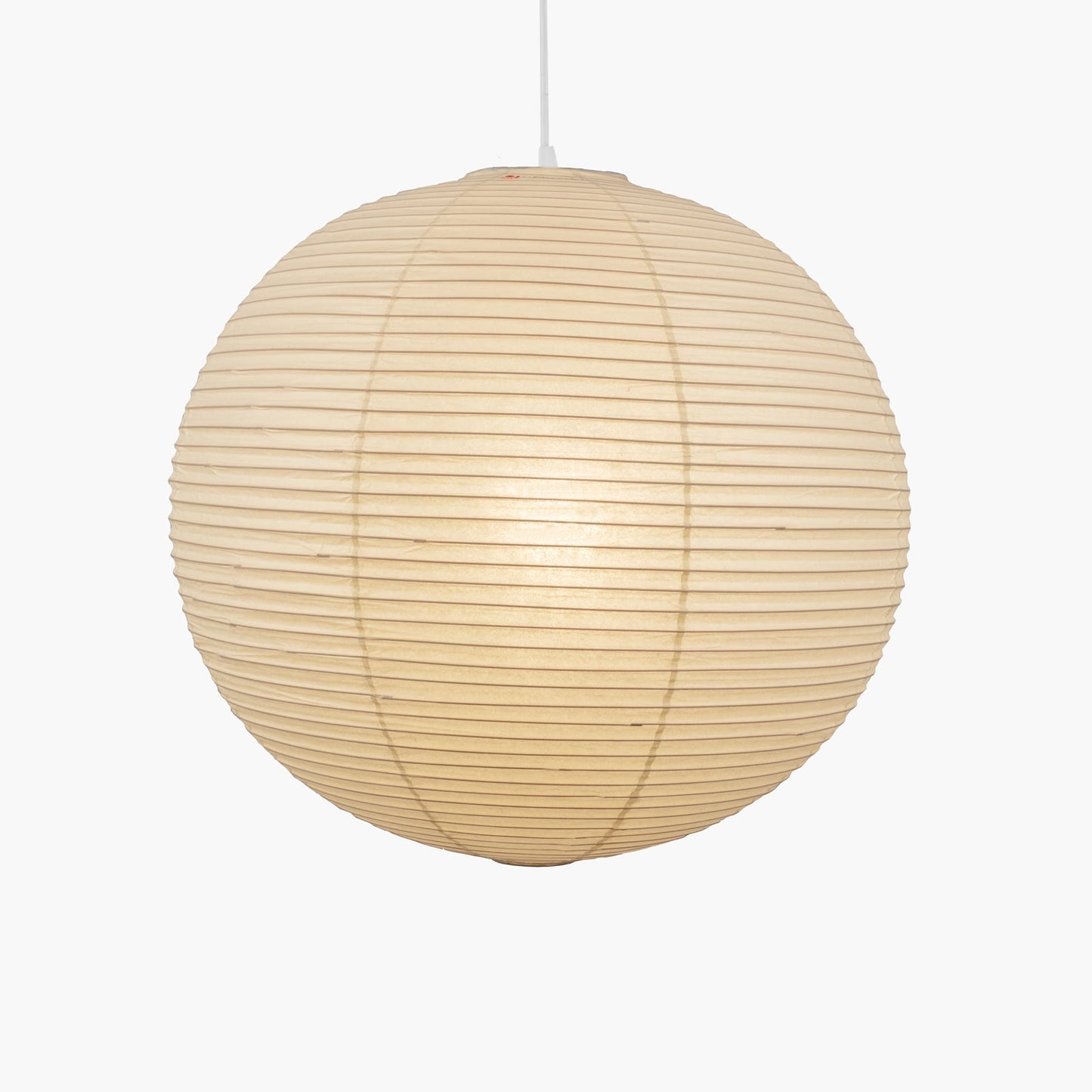 Washi Paper A Pendant Lamp ∅ 29.5″ x H 27.9″ / Dia 75cm x H 71cm / White Lampshade & White Cable 1001 Pendant light
