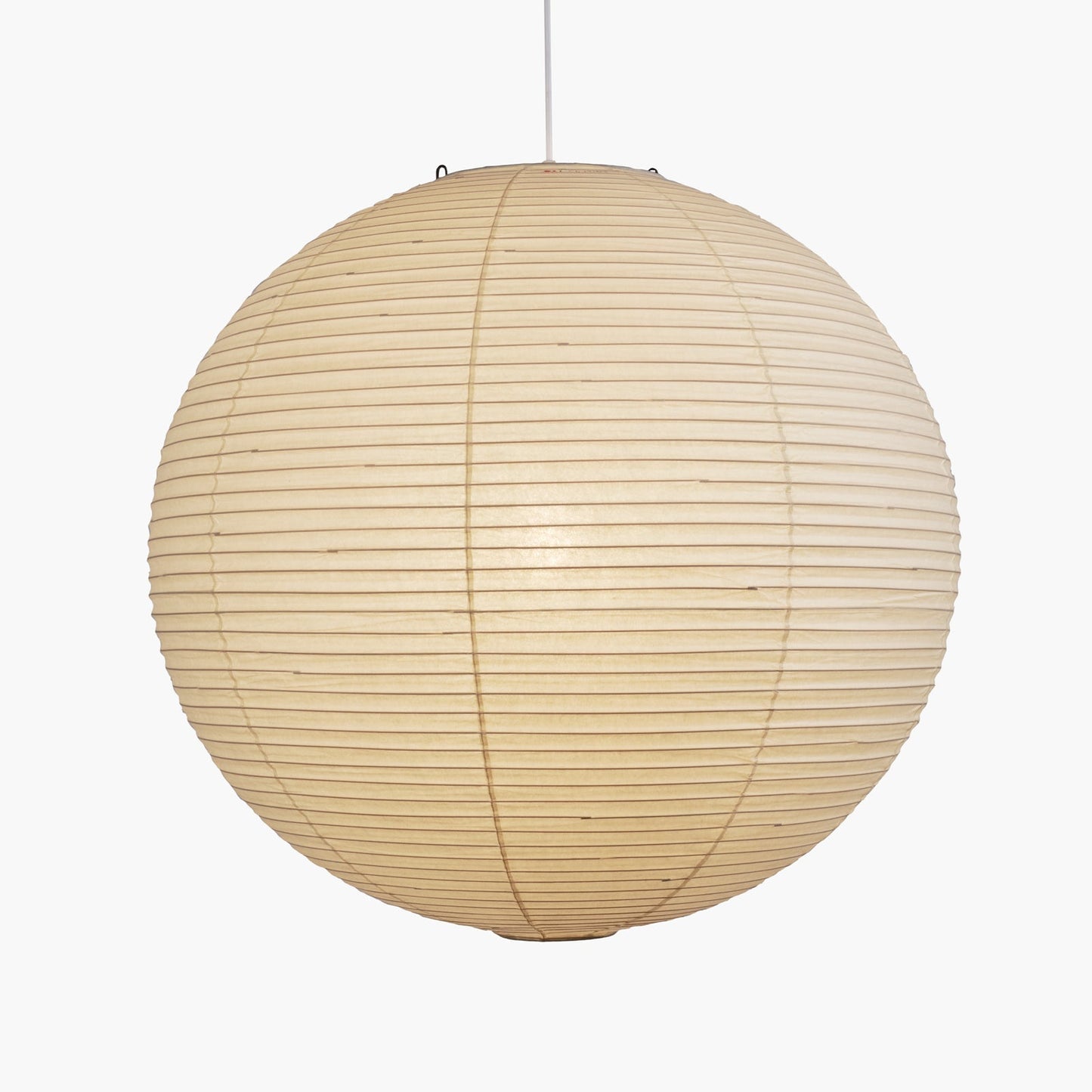 Washi Paper A Pendant Lamp ∅ 39.4″ x H 38.5″ / Dia 100cm x H 98cm / White Lampshade & White Cable 1001 Pendant light