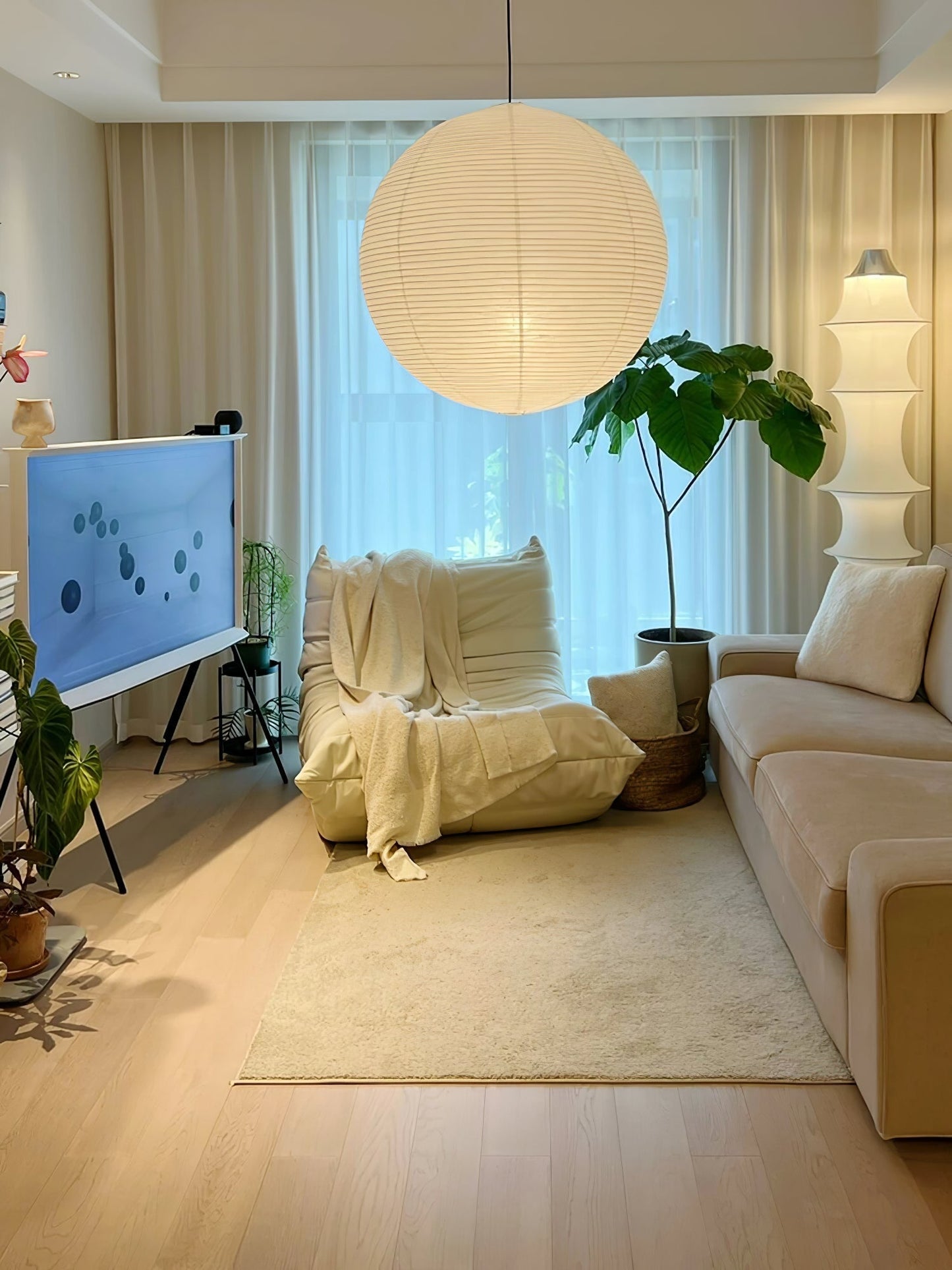 Washi Paper A Pendant Lamp 1001 Pendant light