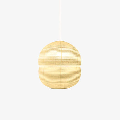 Washi Paper Mini Pendant Light Dia 40cm x H 42cm / ∅ 15.7″ x H 16.5″ / White Pendant light