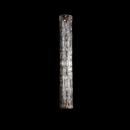 Fine Art Sconce ∅ 3.5″ x H 23.6″ / Dia 9cm x H 60cm / Gold / Warm Light Wall lamp