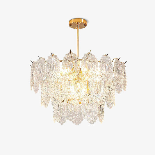 Wave Glass Chandelier