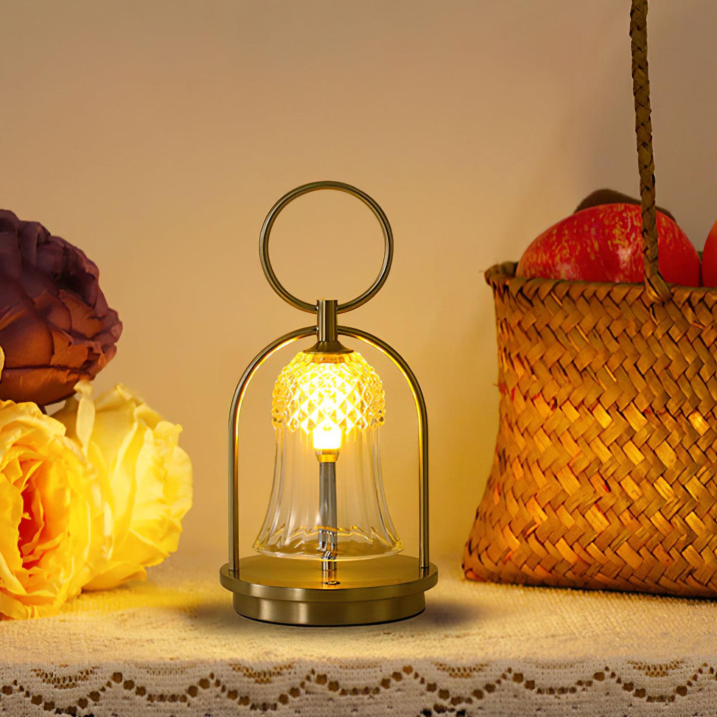 Wind Chime Portable Battery Table Lamp Table lamp