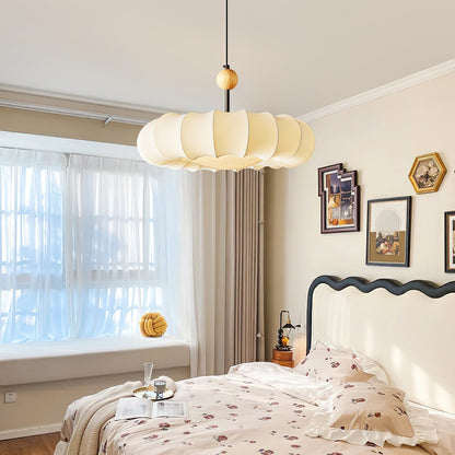 Winnie Veil Pendant Light ∅ 19.7″ x H 11″ / Dia 50cm x H 28cm / Beige Pendant light