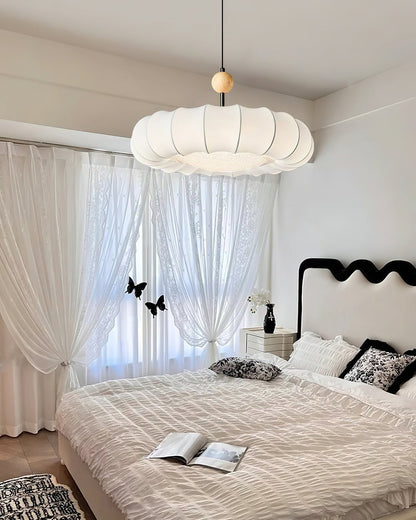 Winnie Veil Pendant Light ∅ 19.7″ x H 11″ / Dia 50cm x H 28cm / Beige Pendant light