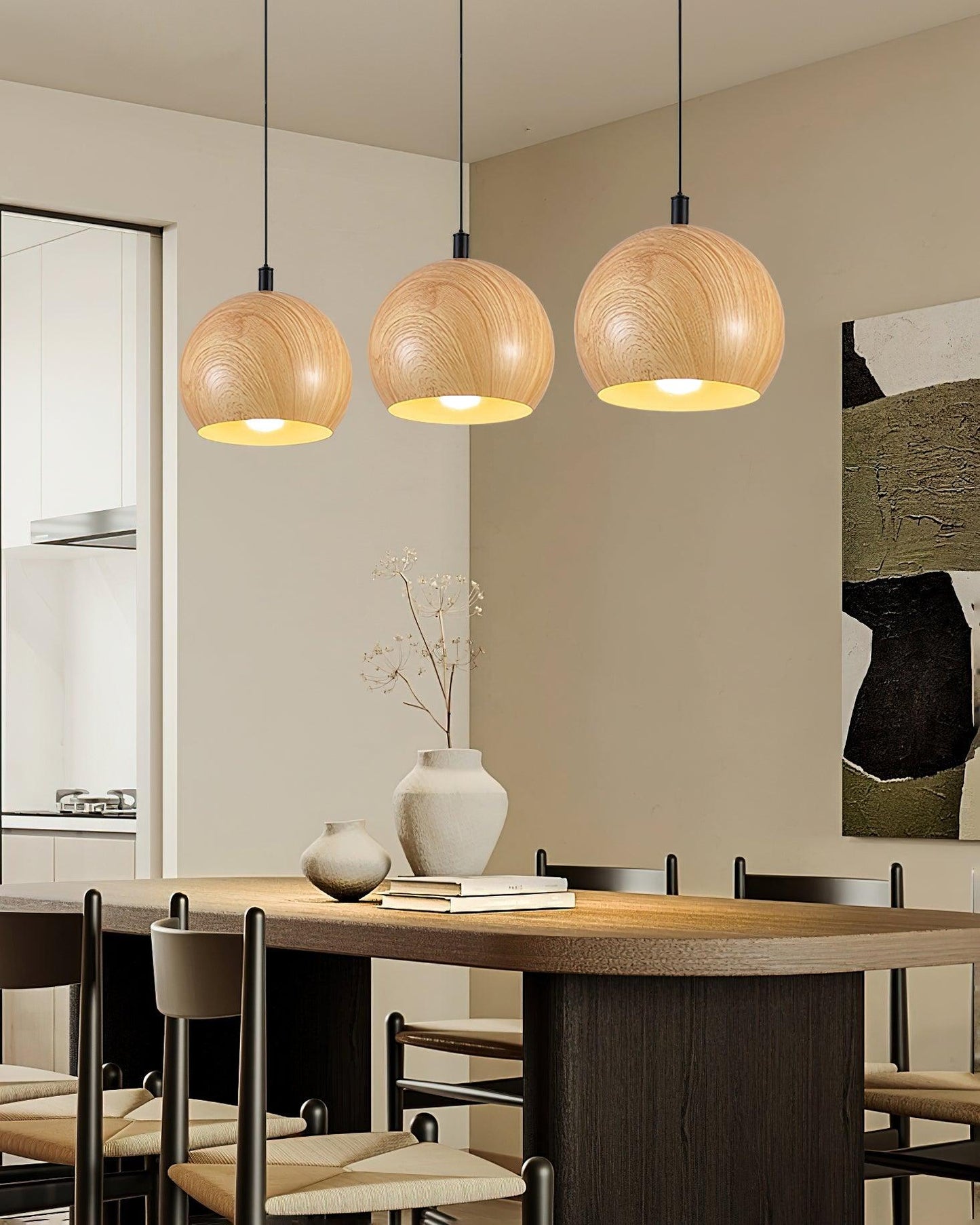 Wood Grain Pendant Lamp Pendant light