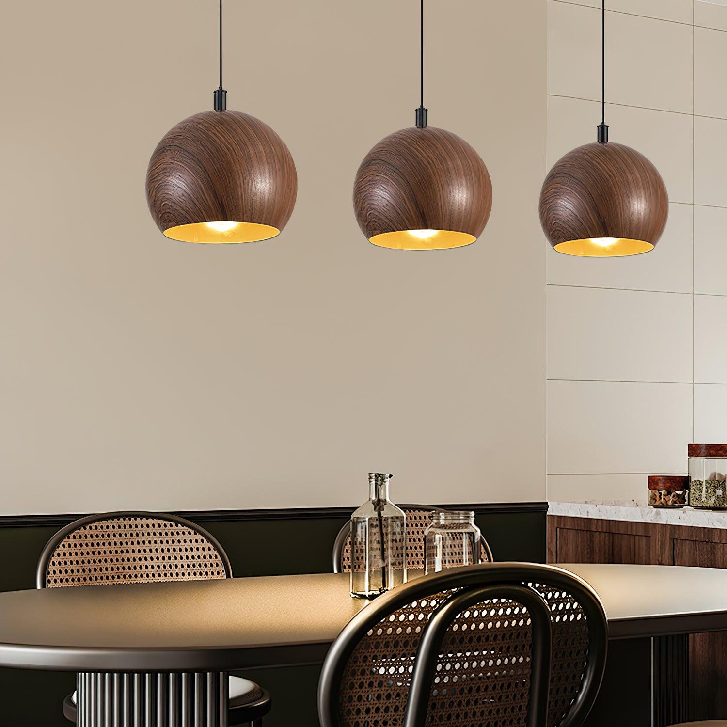 Wood Grain Pendant Lamp Pendant light