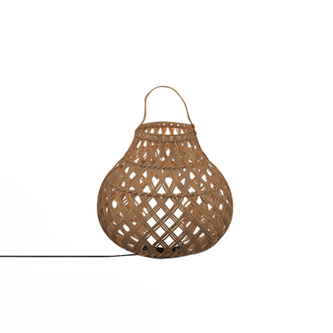 Woven Sphere Lantern Outdoor Lamp ∅ 13.4″ x H 13.4″ / Dia 34cm x H 34cm / Model A: Wired Version / Warm Light Outdoor