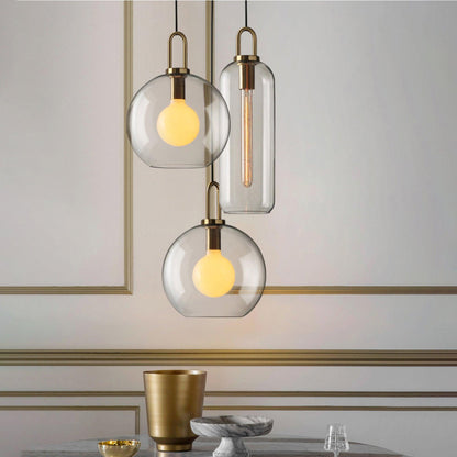 Glass Pendant Light