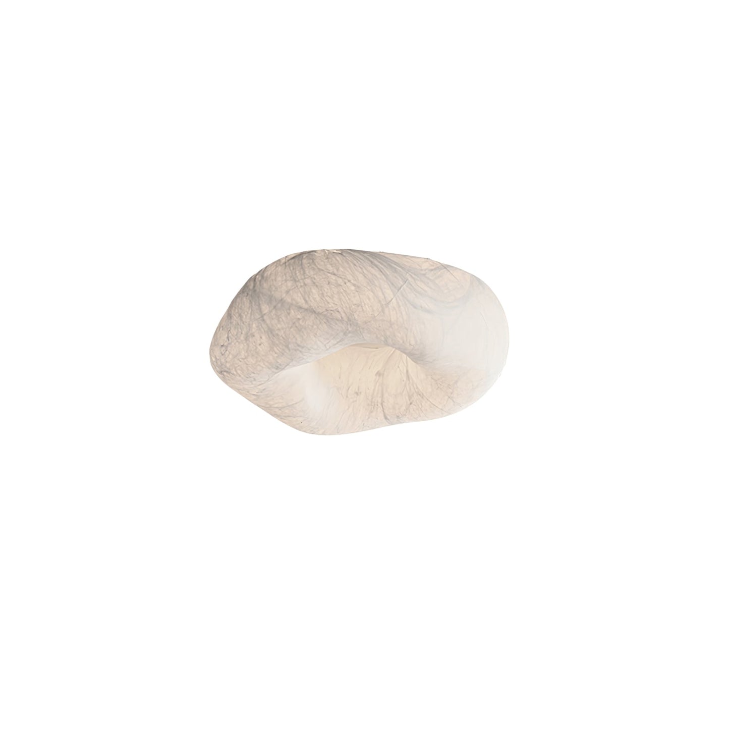 Yunduo Silk Ceiling Lamp ∅ 19.7″ x H 7″ / Dia 50cm x H 18cm (Power ~20W) / White / Warm Light Ceiling lamp