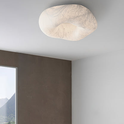 Yunduo Silk Ceiling Lamp ∅ 19.7″ x H 7″ / Dia 50cm x H 18cm (Power ~20W) / White / Warm Light Ceiling lamp