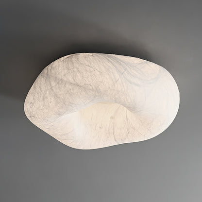 Yunduo Silk Ceiling Lamp ∅ 19.7″ x H 7″ / Dia 50cm x H 18cm (Power ~20W) / White / Warm Light Ceiling lamp