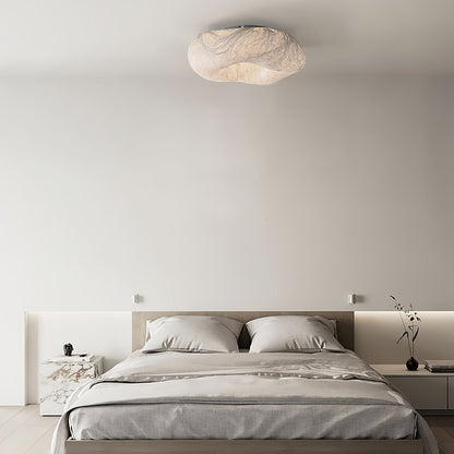 Yunduo Silk Ceiling Lamp ∅ 19.7″ x H 7″ / Dia 50cm x H 18cm (Power ~20W) / White / Warm Light Ceiling lamp
