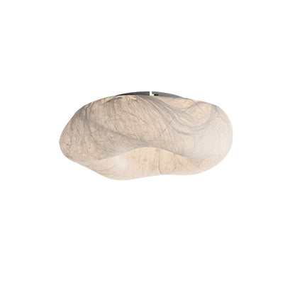 Yunduo Silk Ceiling Lamp ∅ 19.7″ x H 7″ / Dia 50cm x H 18cm (Power ~20W) / White / Warm Light Ceiling lamp