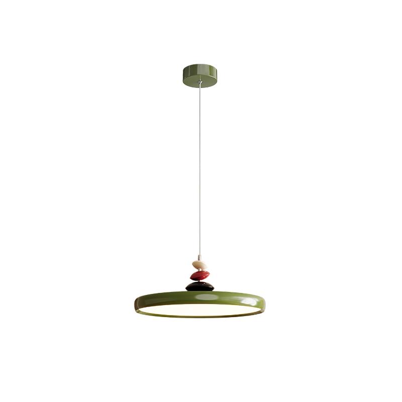 Zennith Balance Pendant Light ∅ 11.8″ x H 7.9″ / Green / Warm Light Pendant light