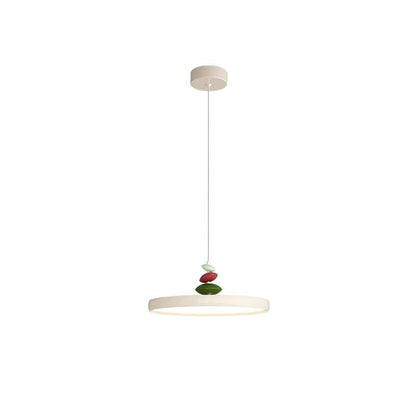 Zennith Balance Pendant Light ∅ 11.8″ x H 7.9″ / Beige / Warm Light Pendant light