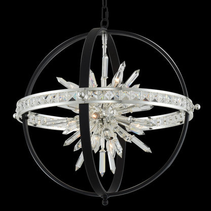 Allegri Angelo 26" Wide Pendant with Firenze Crystal