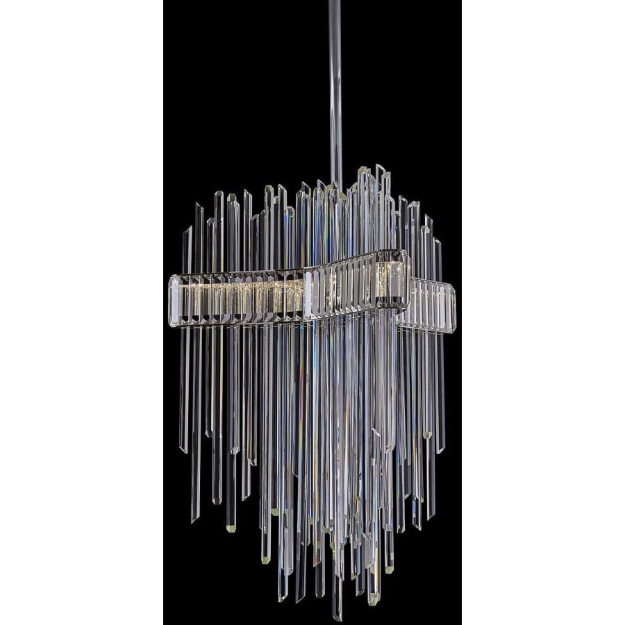 Allegri Piovere 28" Wide Crystal Pendant