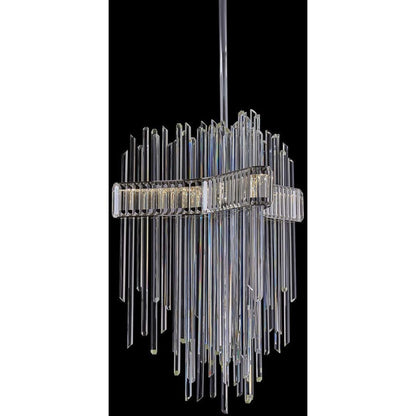 Allegri Piovere 28" Wide Crystal Pendant