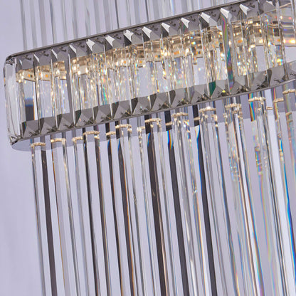 Allegri Piovere 40" Wide Crystal Pendant