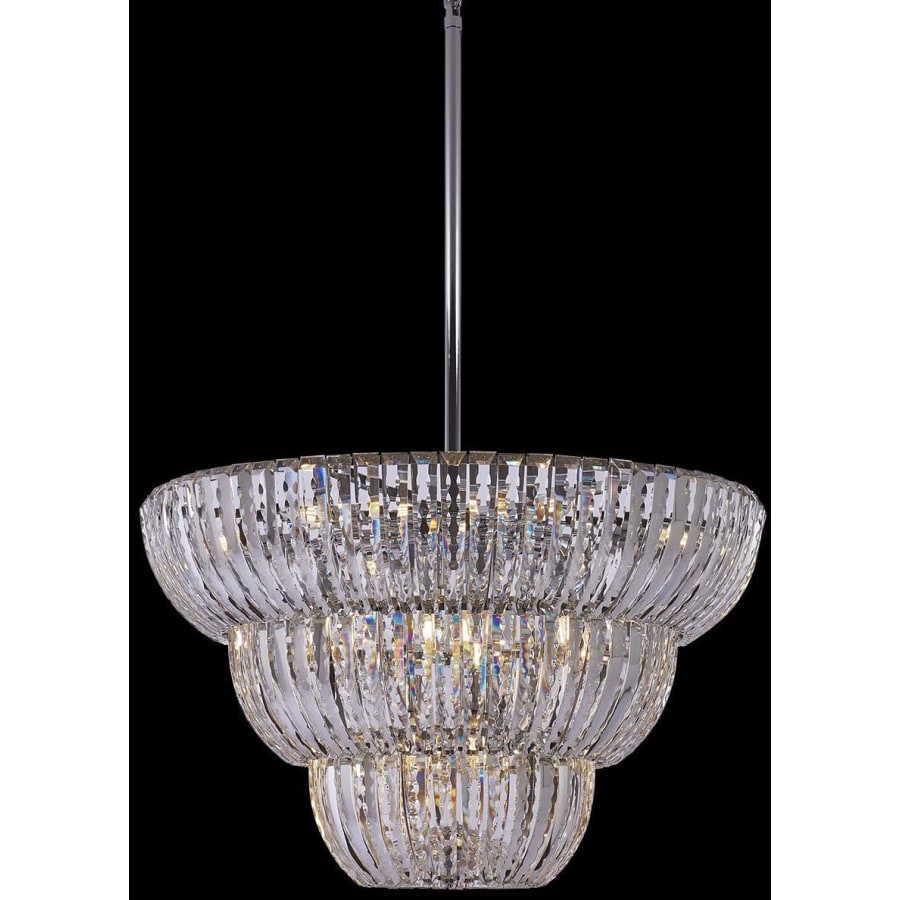 Allegri Fontana 15 Light 30" Wide Crystal Pendant
