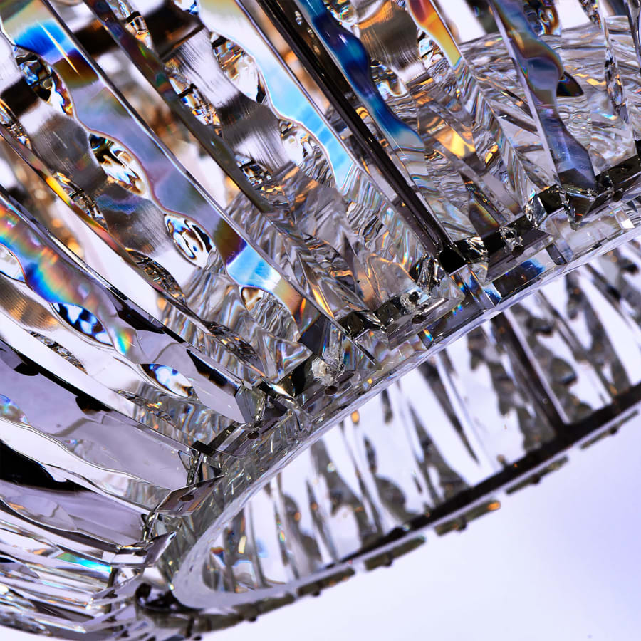 Allegri Fontana 15 Light 30" Wide Crystal Pendant