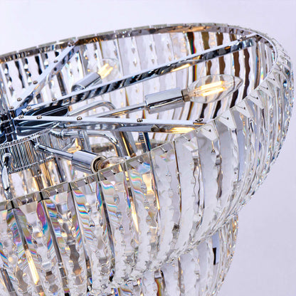 Allegri Fontana 15 Light 30" Wide Crystal Pendant