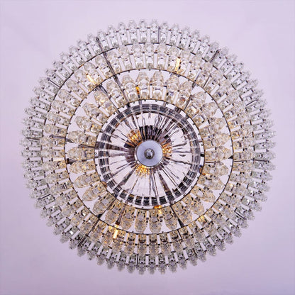 Allegri Fontana 15 Light 30" Wide Crystal Pendant